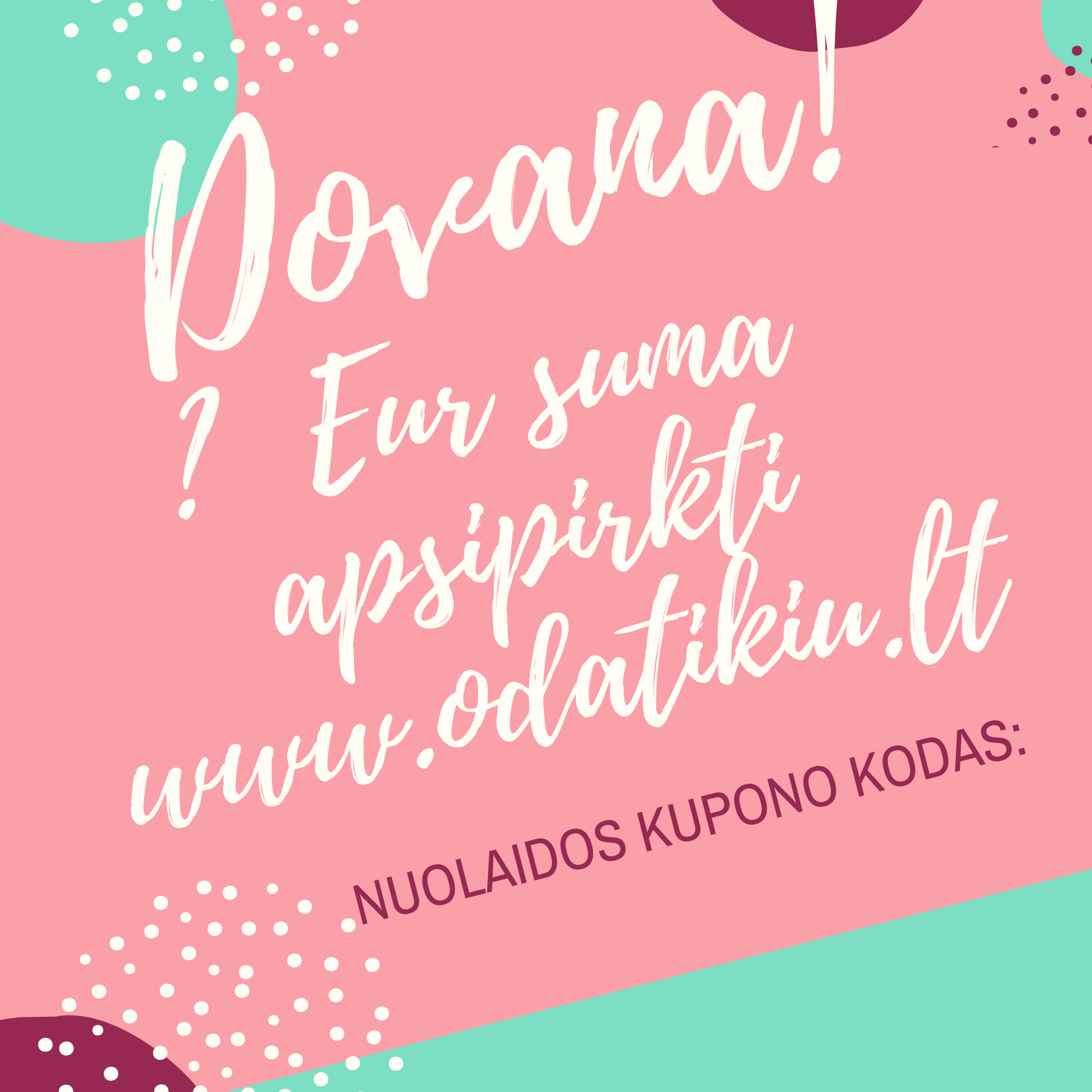 Dovanų kuponas